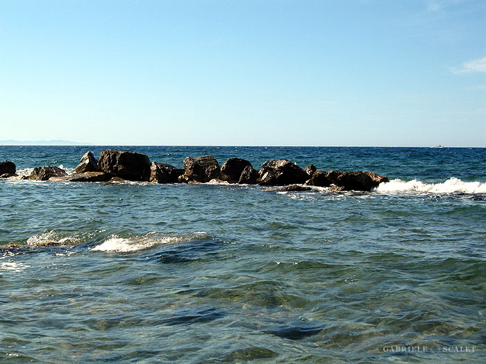 Scogli mare elba