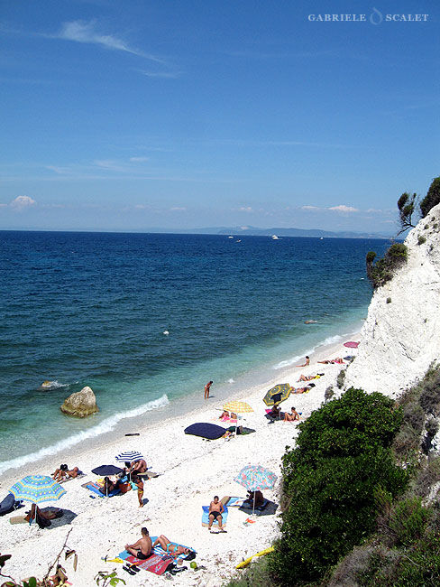 spiaggia bianca elba