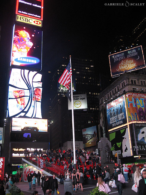 Times Square flag