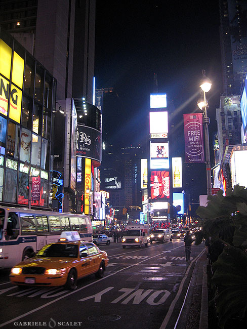 Times Square taxi