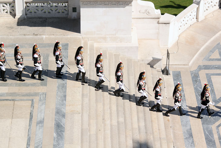 Corazzieri dell'altare della patria
