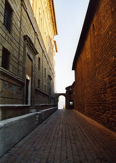 scorcio di Pienza