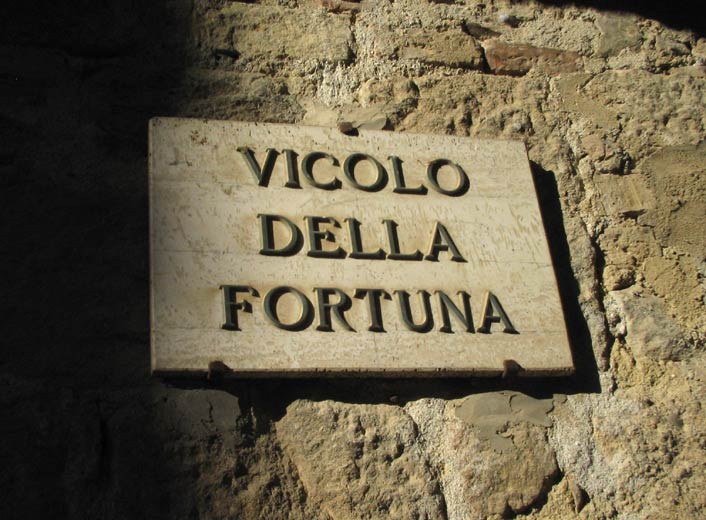 Vicolo della fortuna